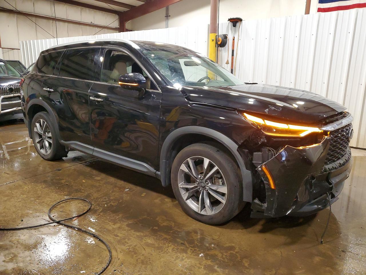 2023 Infiniti Qx60 Luxe Black vin: 5N1DL1FS7PC331850