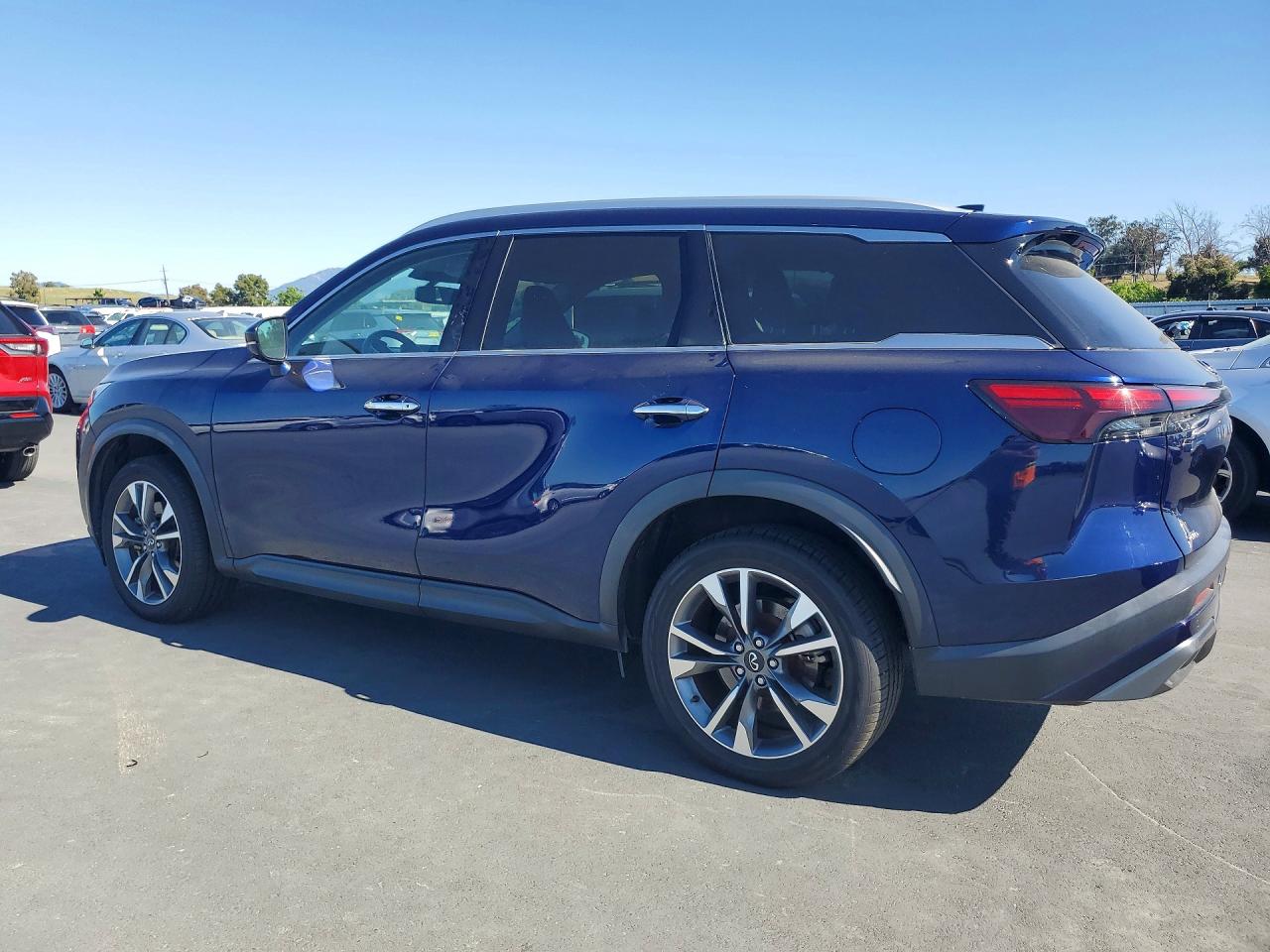 2022 Infiniti Qx60 Luxe Blue vin: 5N1DL1FS8NC330803
