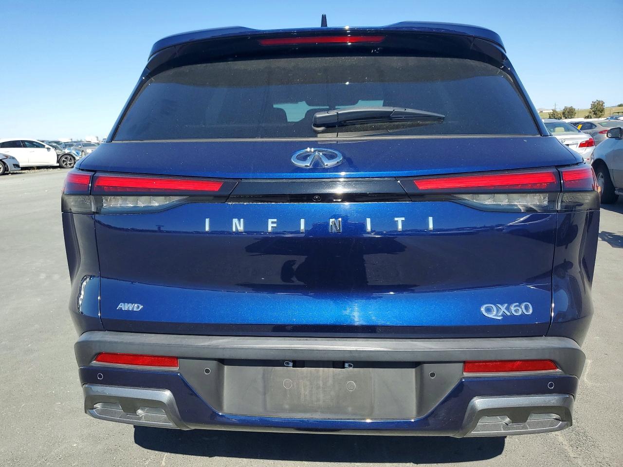 2022 Infiniti Qx60 Luxe Blue vin: 5N1DL1FS8NC330803