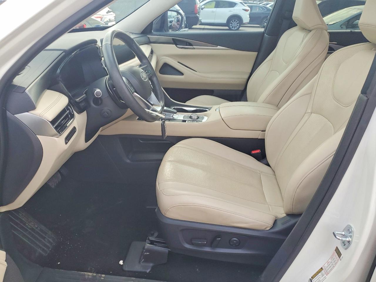 2023 Infiniti Qx60 Luxe White vin: 5N1DL1FS9PC360458