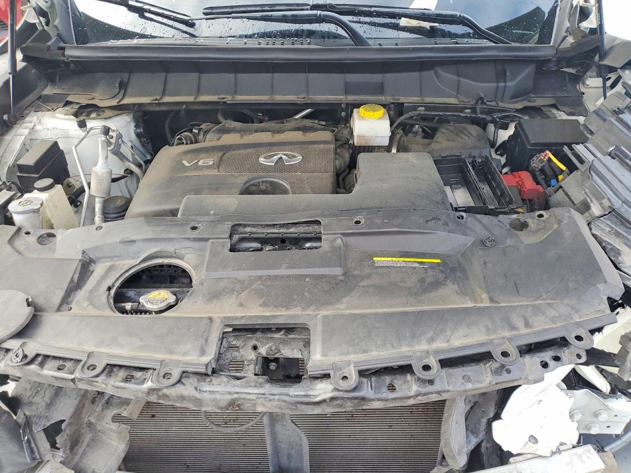 2023 Infiniti Qx60 Luxe White vin: 5N1DL1FS9PC360458