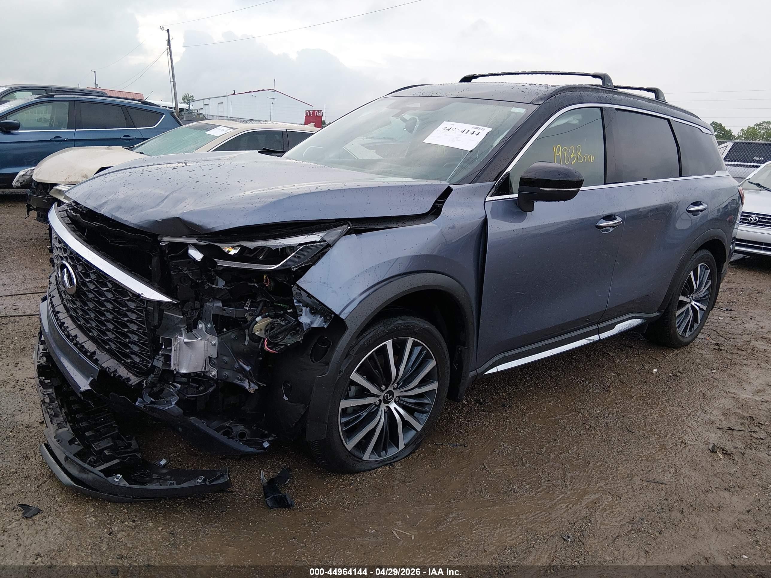 2024 Infiniti Qx60 Autograph Awd Blue vin: 5N1DL1HU4RC336053