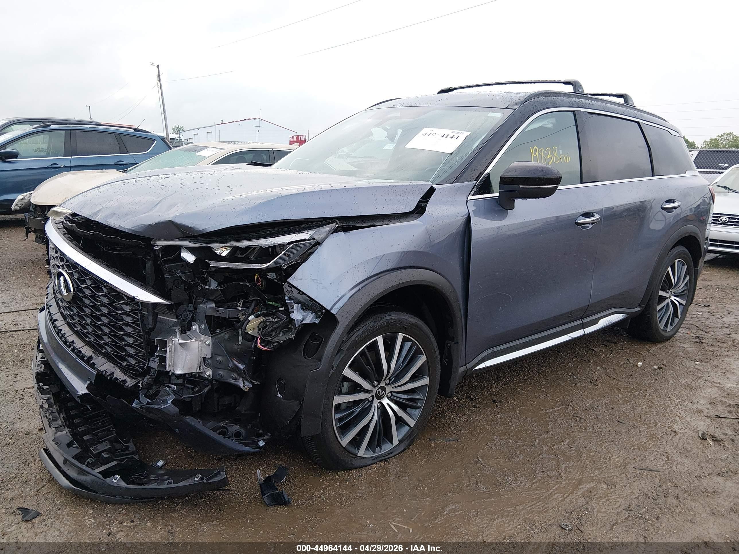 2024 Infiniti Qx60 Autograph Awd Blue vin: 5N1DL1HU4RC336053