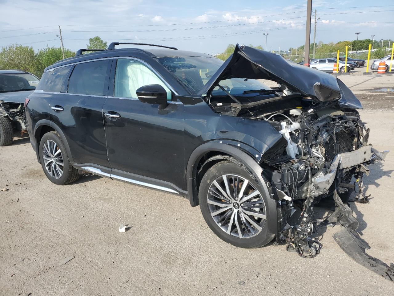 2024 Infiniti Qx60 Autograph Черный vin: 5N1DL1HU6RC358703