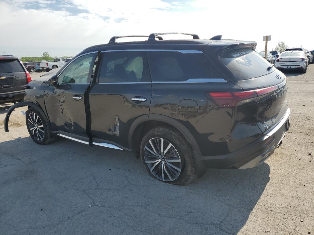 2024 Infiniti Qx60 Autograph Черный vin: 5N1DL1HU6RC358703