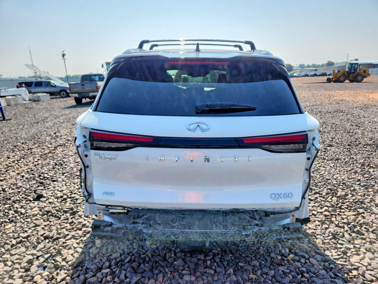 2024 Infiniti Qx60 Autograph White vin: 5N1DL1HU8RC344673