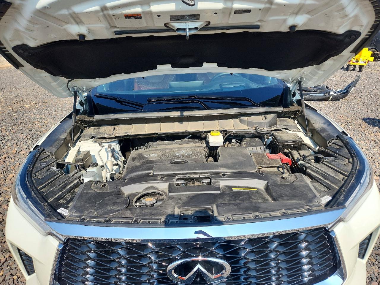 2024 Infiniti Qx60 Autograph White vin: 5N1DL1HU8RC344673