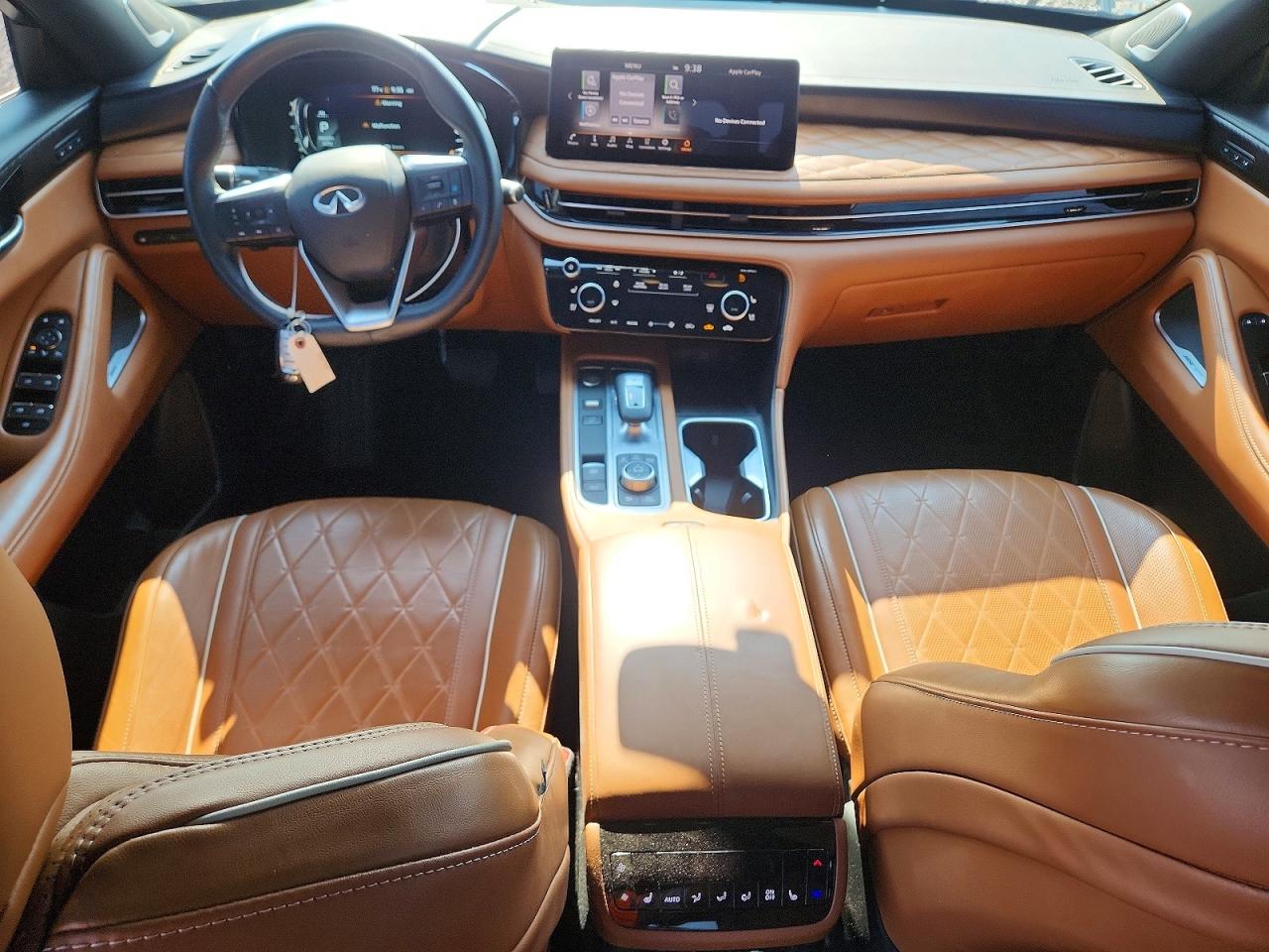 2024 Infiniti Qx60 Autograph White vin: 5N1DL1HU8RC344673