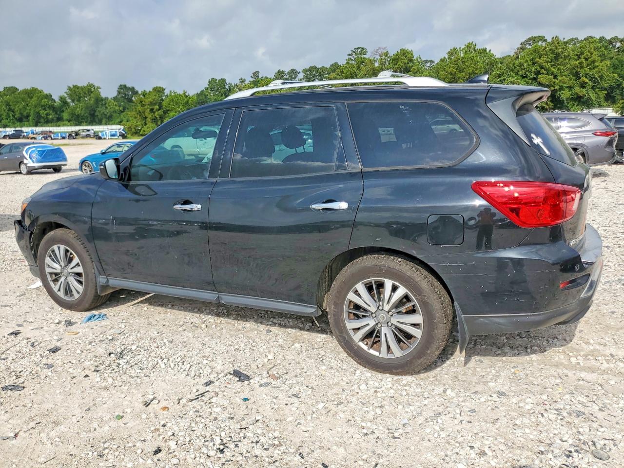 2020 Nissan Pathfinder S Black vin: 5N1DR2AN1LC646787