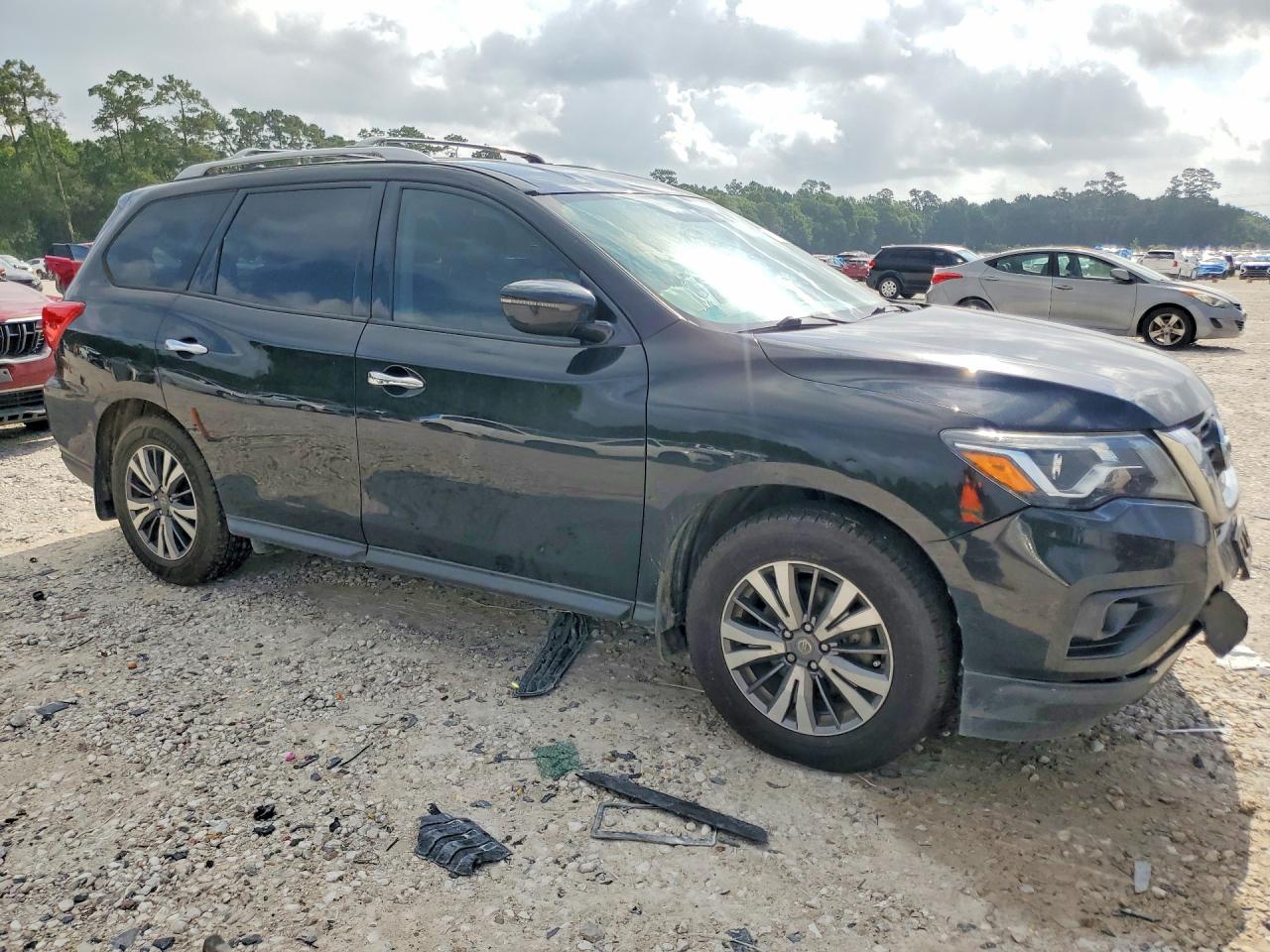 2020 Nissan Pathfinder S Black vin: 5N1DR2AN1LC646787
