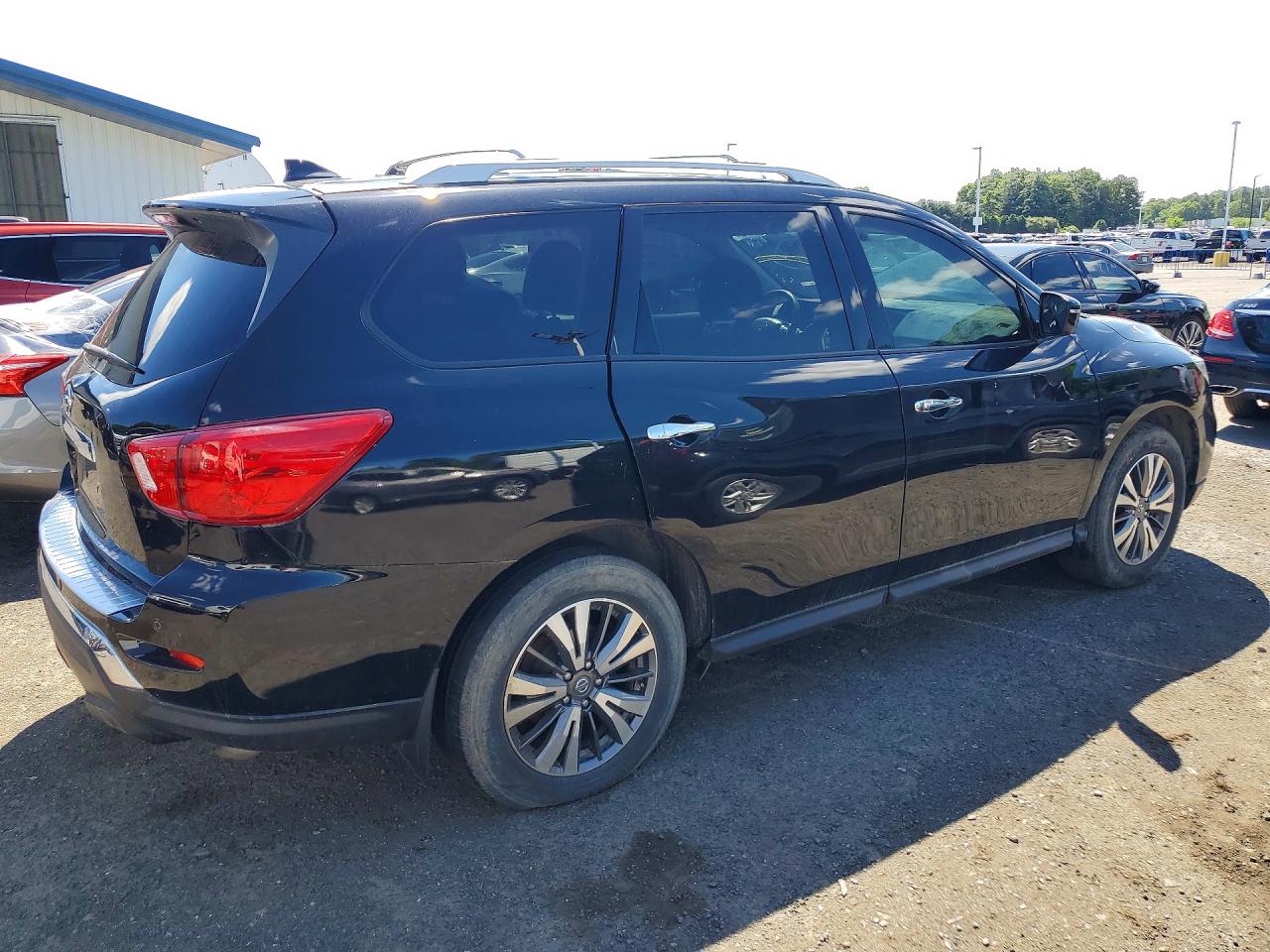 2020 Nissan Pathfinder S Black vin: 5N1DR2AN3LC629828