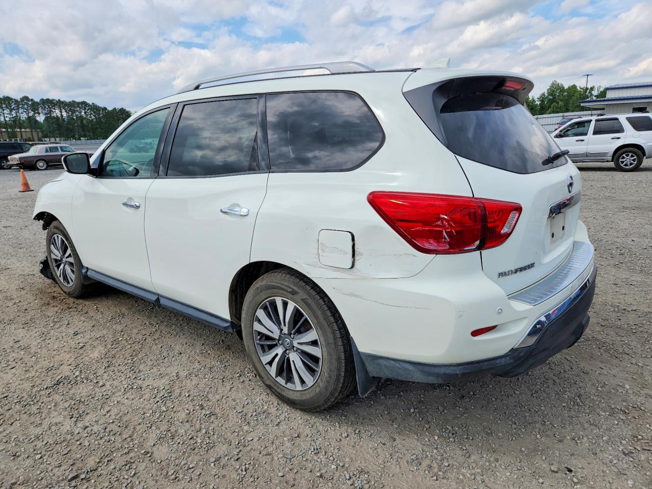 2020 Nissan Pathfinder S White vin: 5N1DR2AN9LC639974