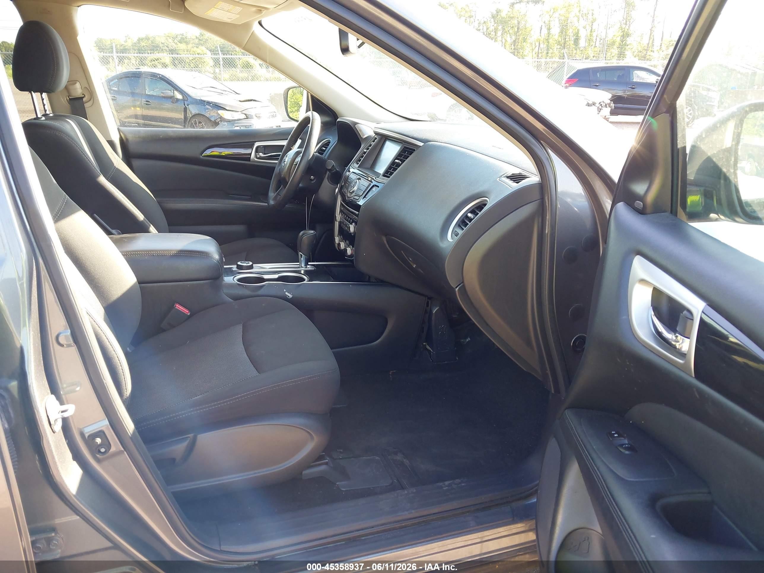 2020 Nissan Pathfinder Sv 4wd Gray vin: 5N1DR2BM2LC613027
