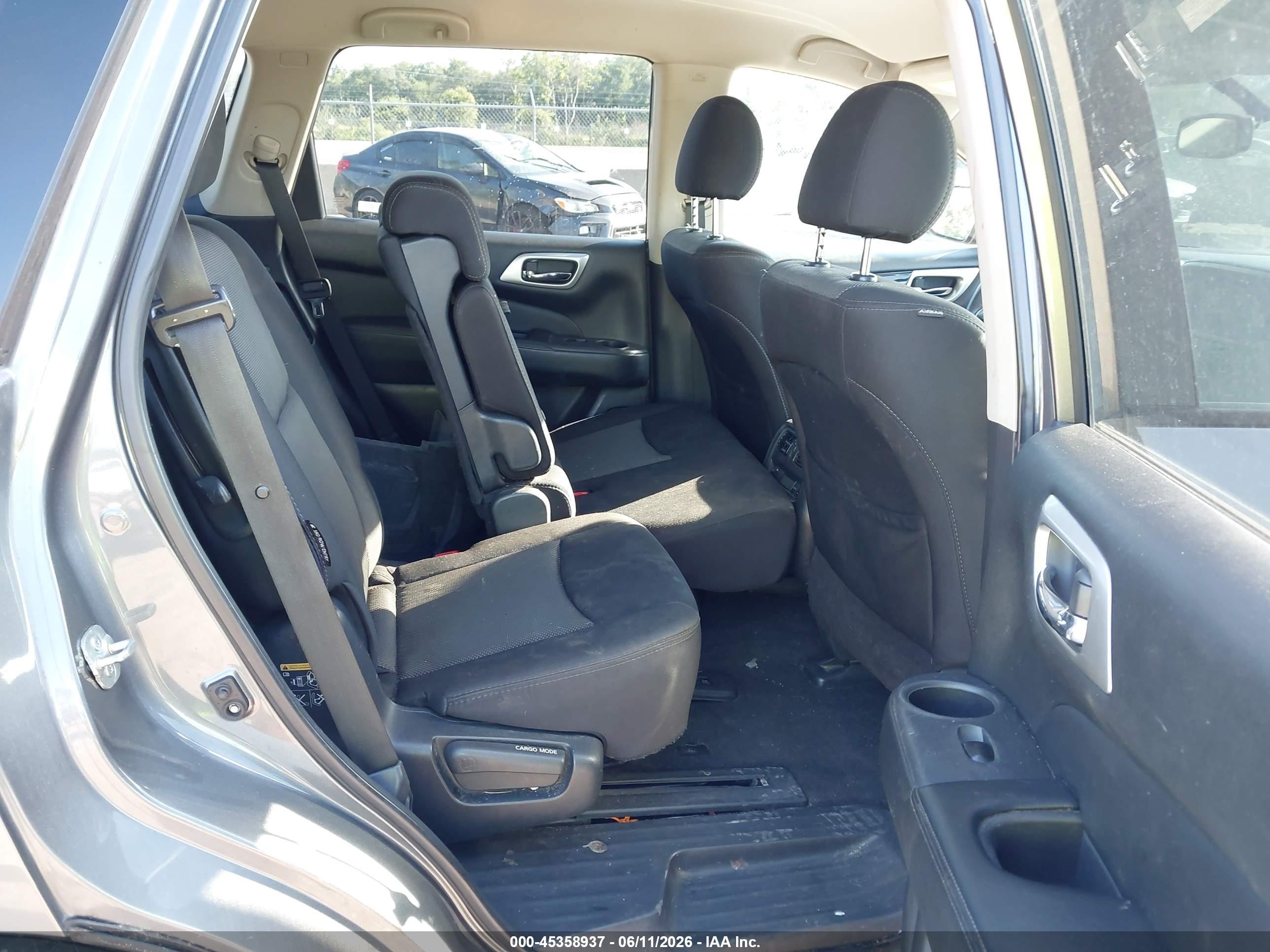 2020 Nissan Pathfinder Sv 4wd Gray vin: 5N1DR2BM2LC613027