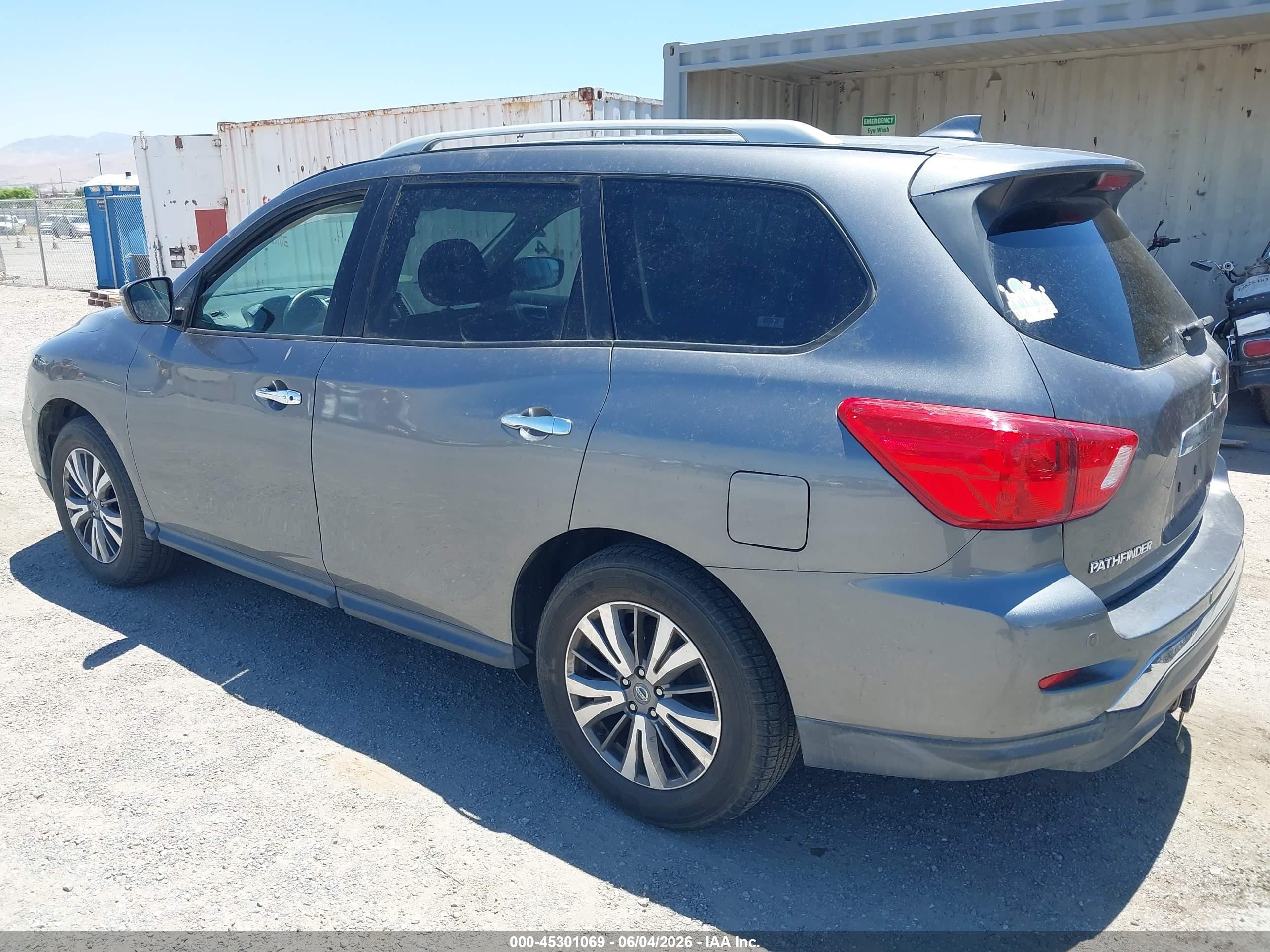 2020 Nissan Pathfinder Sv 4wd Gray vin: 5N1DR2BM3LC590454