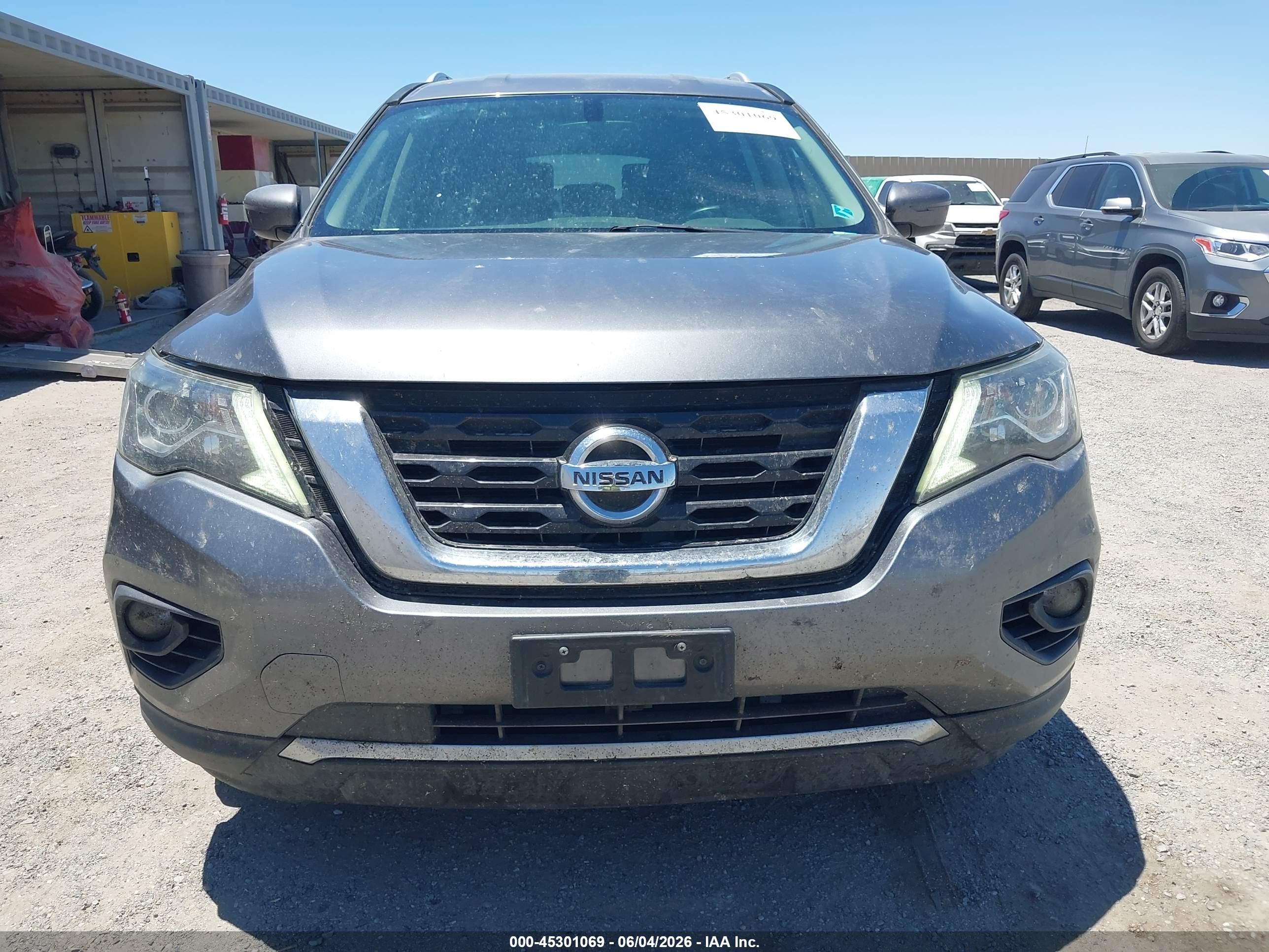 2020 Nissan Pathfinder Sv 4wd Gray vin: 5N1DR2BM3LC590454