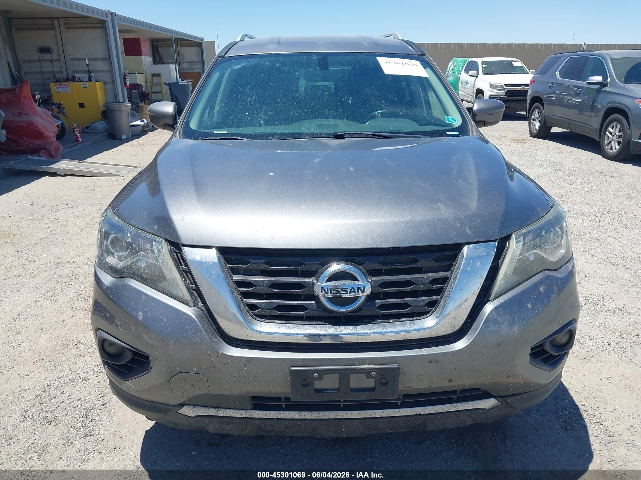 2020 Nissan Pathfinder Sv 4wd Gray vin: 5N1DR2BM3LC590454