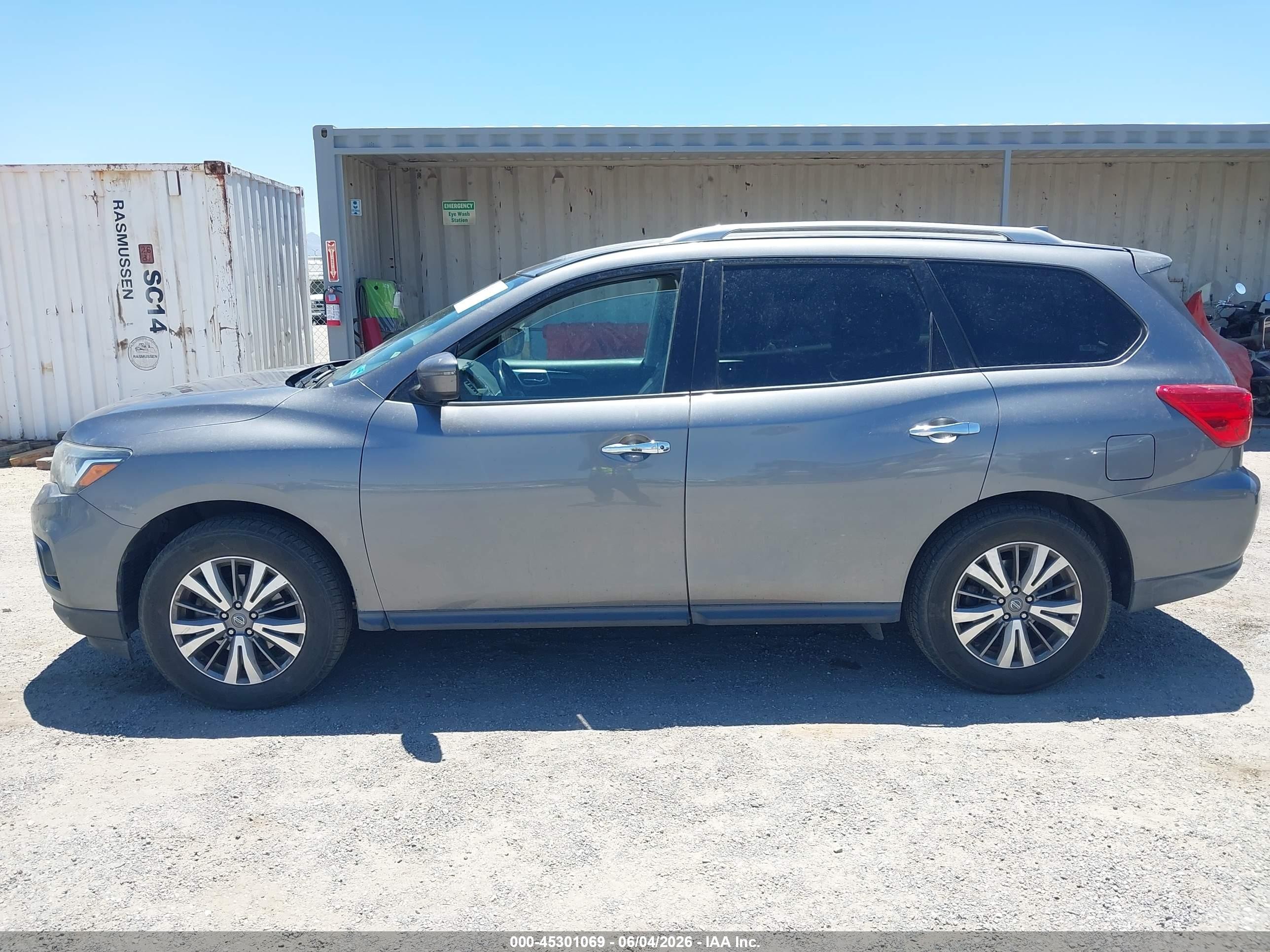 2020 Nissan Pathfinder Sv 4wd Gray vin: 5N1DR2BM3LC590454