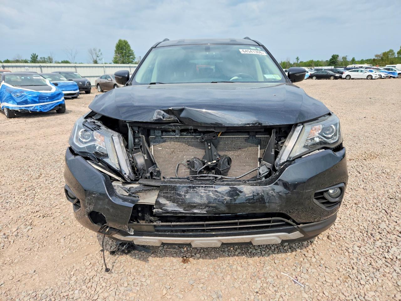2020 Nissan Pathfinder Sv Черный vin: 5N1DR2BM9LC647031