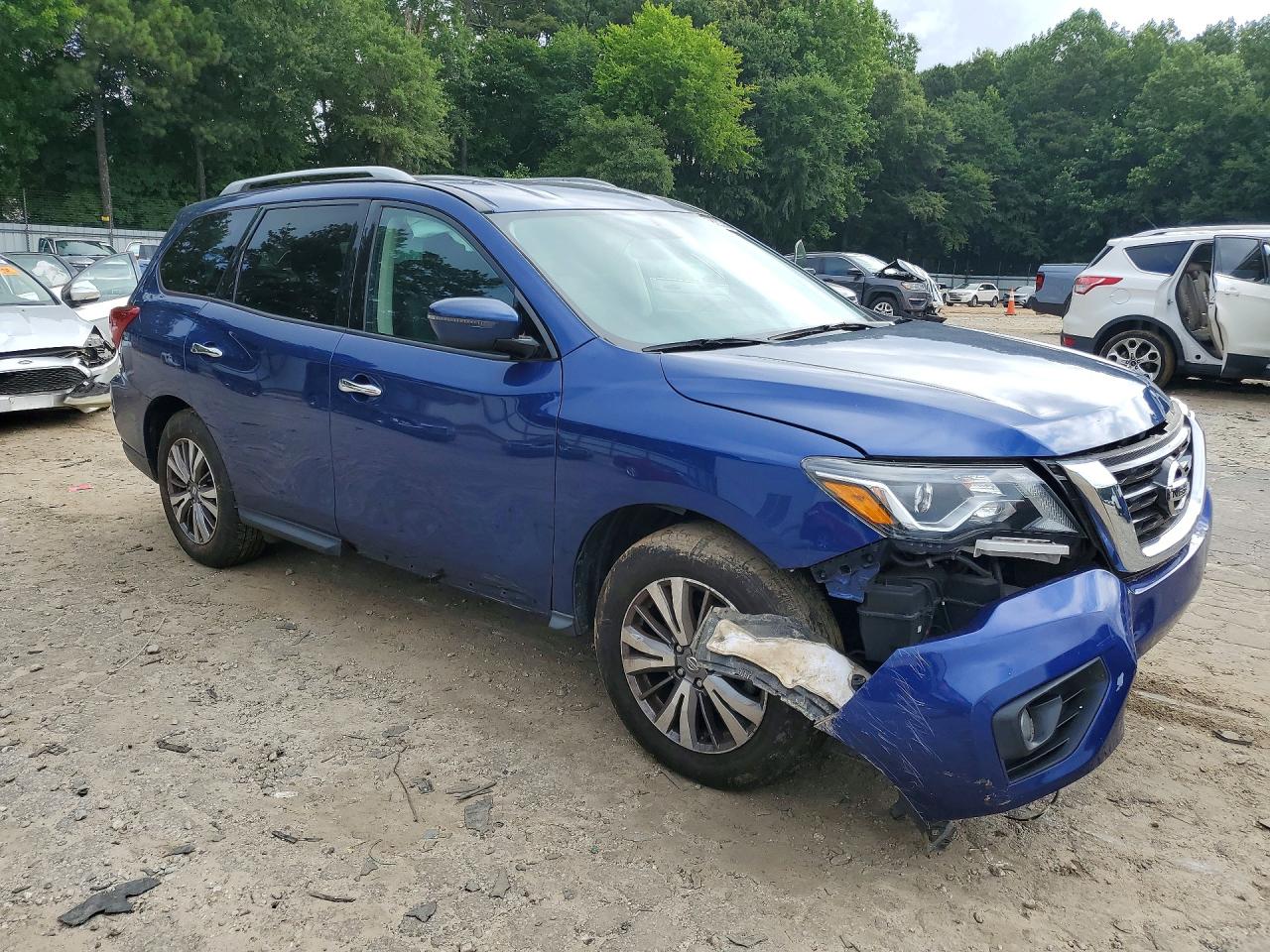 2020 Nissan Pathfinder Sv Blue vin: 5N1DR2BN0LC592607