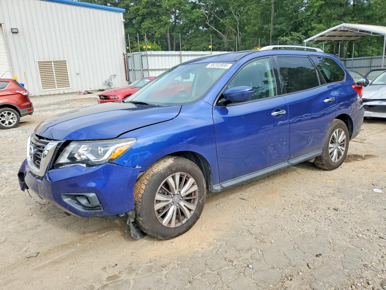 2020 Nissan Pathfinder Sv Blue vin: 5N1DR2BN0LC592607