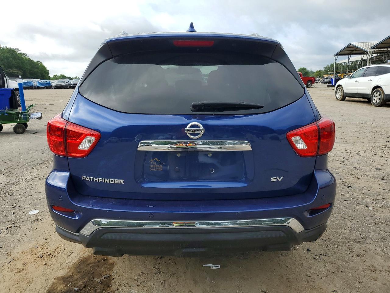 2020 Nissan Pathfinder Sv Blue vin: 5N1DR2BN0LC592607