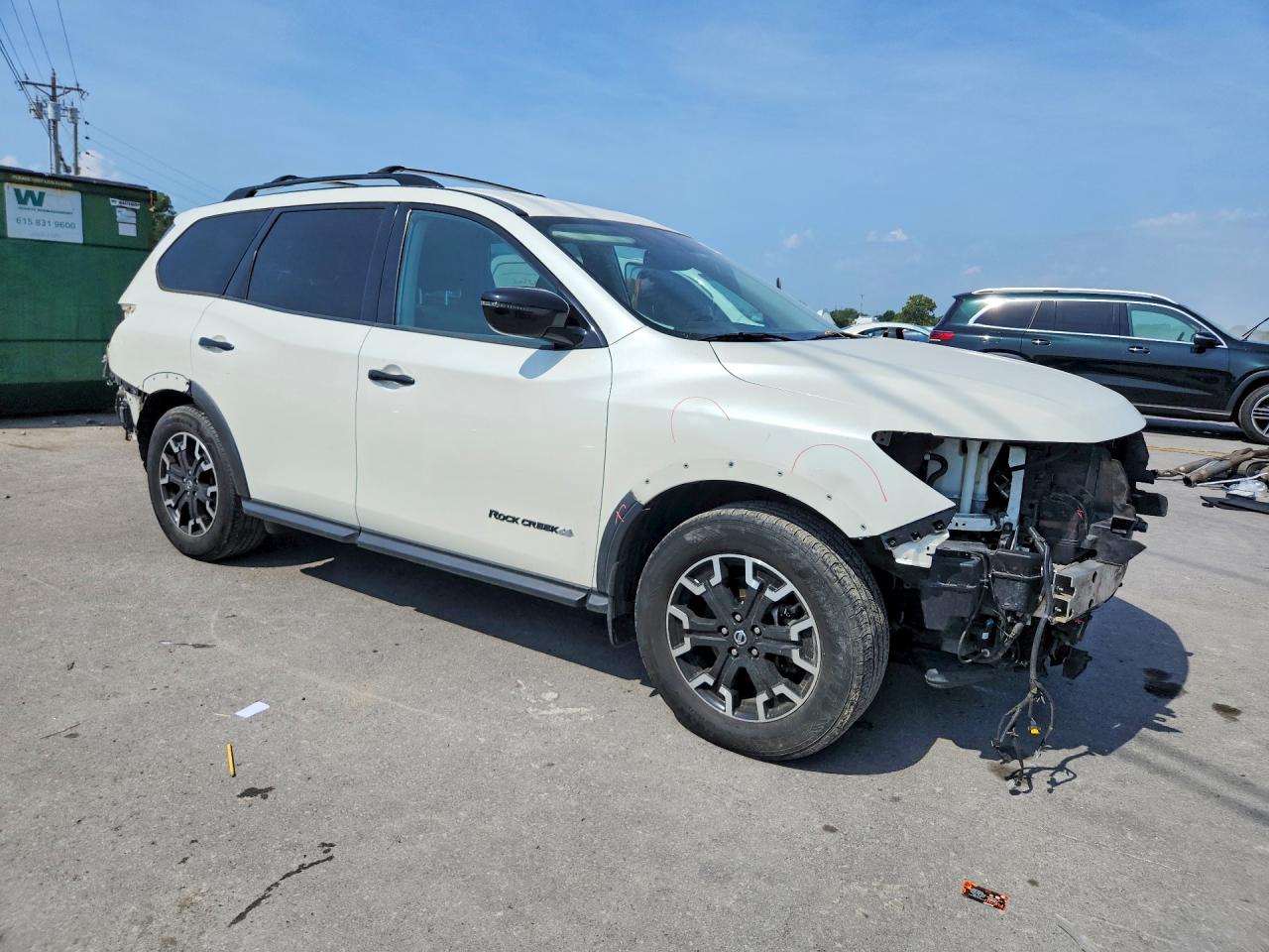 2020 Nissan Pathfinder Sv White vin: 5N1DR2BN8LC624297