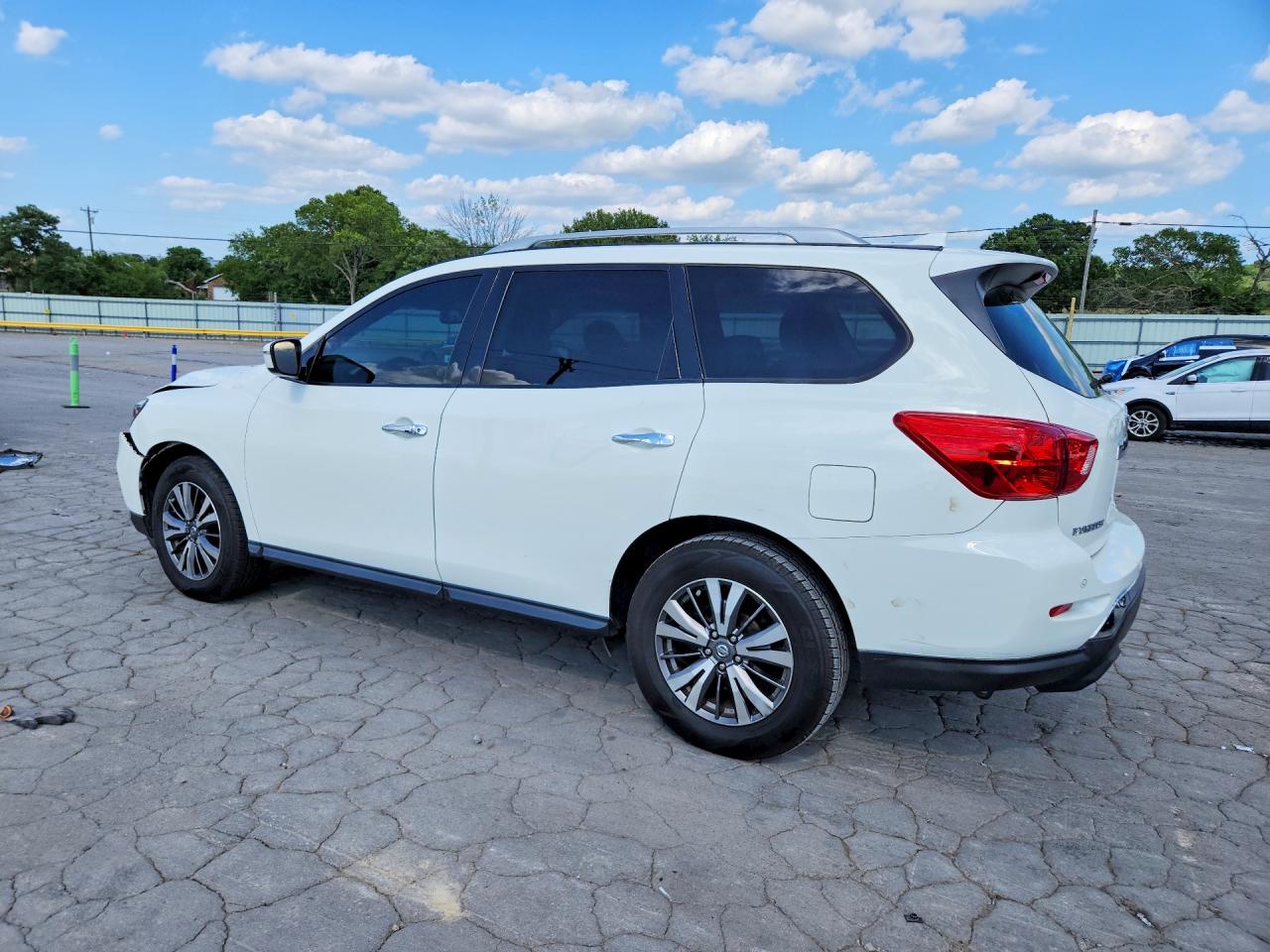 2020 Nissan Pathfinder Sv White vin: 5N1DR2BN9LC597983
