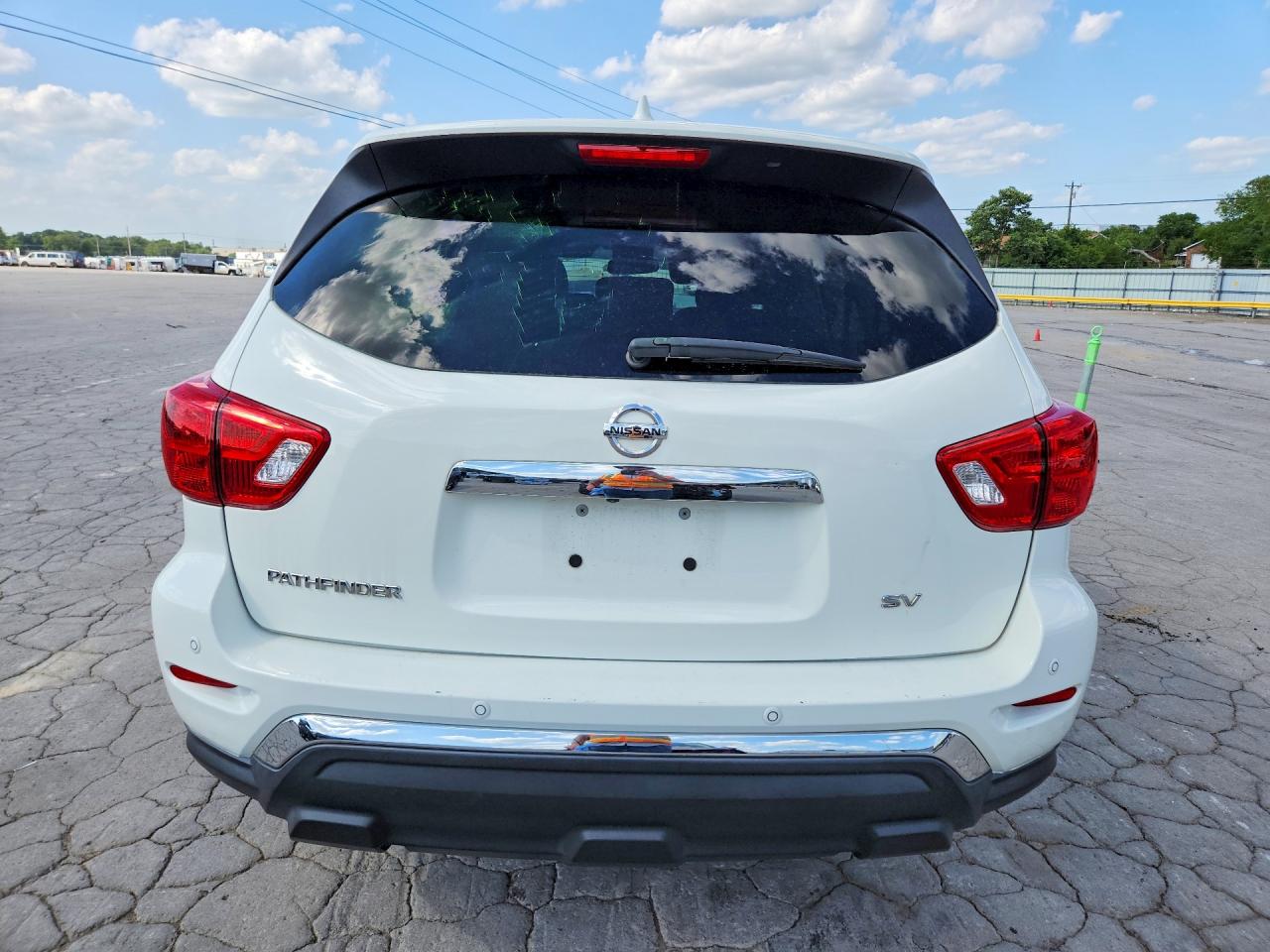 2020 Nissan Pathfinder Sv White vin: 5N1DR2BN9LC597983