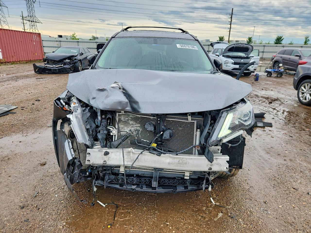 2020 Nissan Pathfinder Sl Silver vin: 5N1DR2CM0LC577336