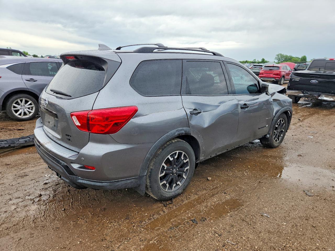2020 Nissan Pathfinder Sl Silver vin: 5N1DR2CM0LC577336