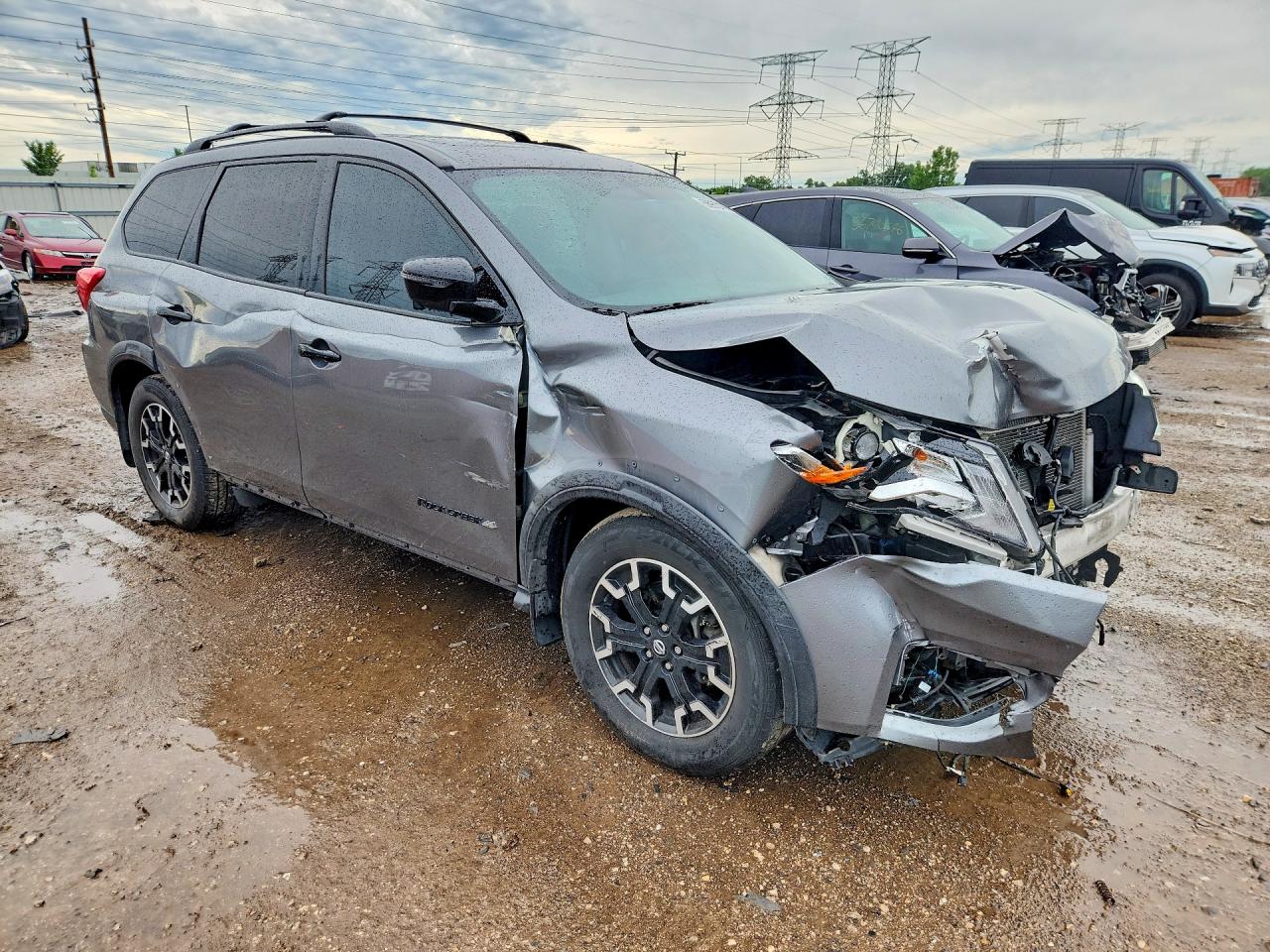 2020 Nissan Pathfinder Sl Silver vin: 5N1DR2CM0LC577336