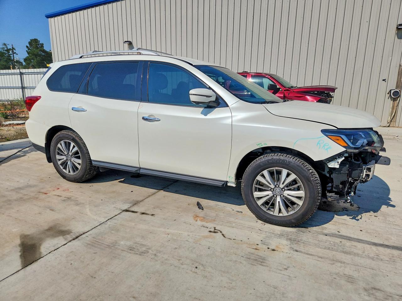 2020 Nissan Pathfinder Sl Белый vin: 5N1DR2CN5LC629987