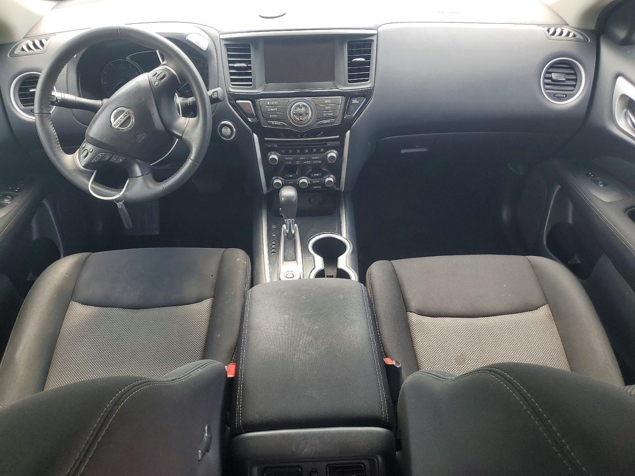2017 Nissan Pathfinder Sv Red vin: 5N1DR2MM3HC657557