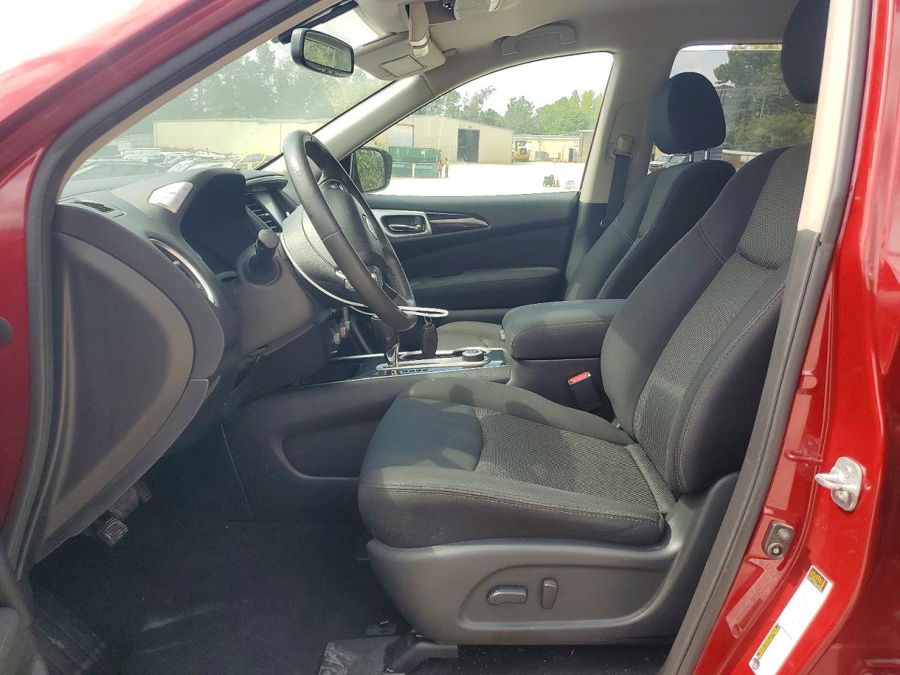 2017 Nissan Pathfinder Sv Red vin: 5N1DR2MM3HC657557