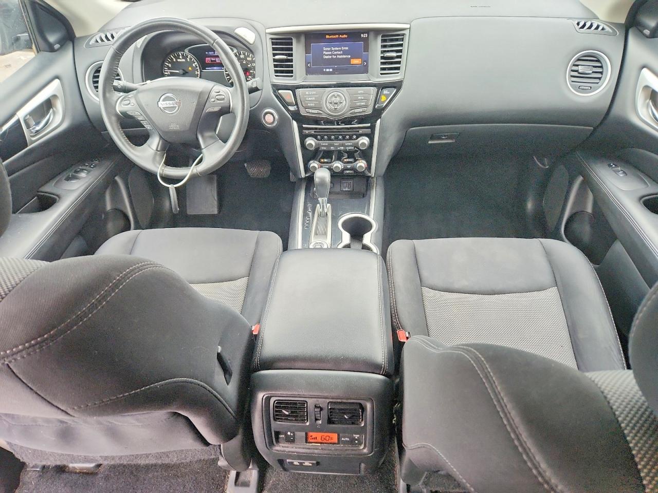 2019 Nissan Pathfinder Sv Серый vin: 5N1DR2MM3KC579949