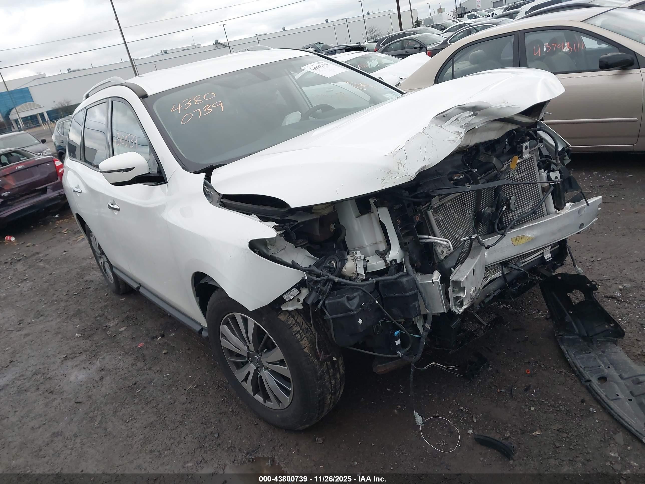 Price & History 2019 Nissan Pathfinder Sv 3.5l V-6 Di, Dohc, Vvt
