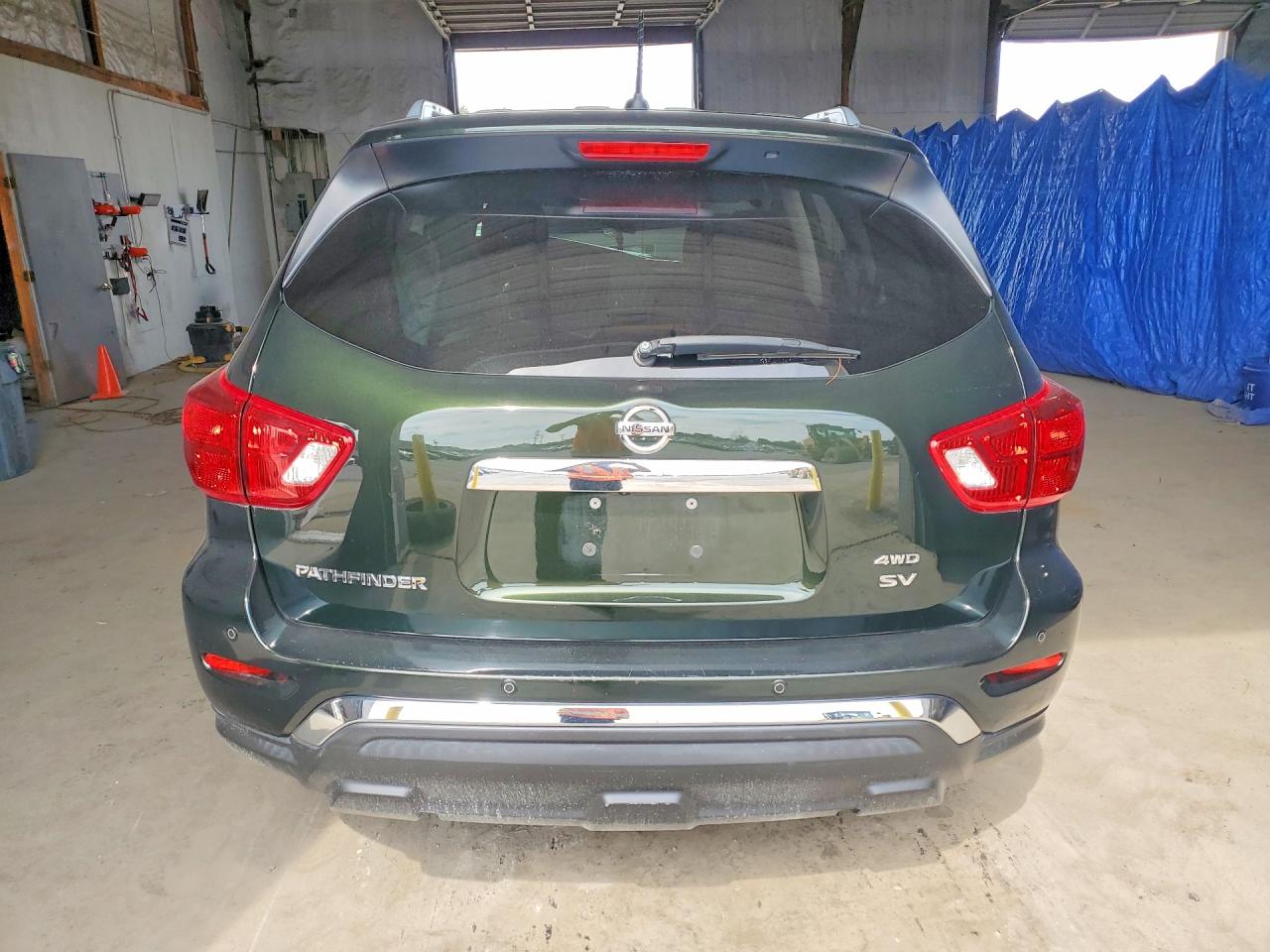 2018 Nissan Pathfinder Sv Black vin: 5N1DR2MM4JC650560