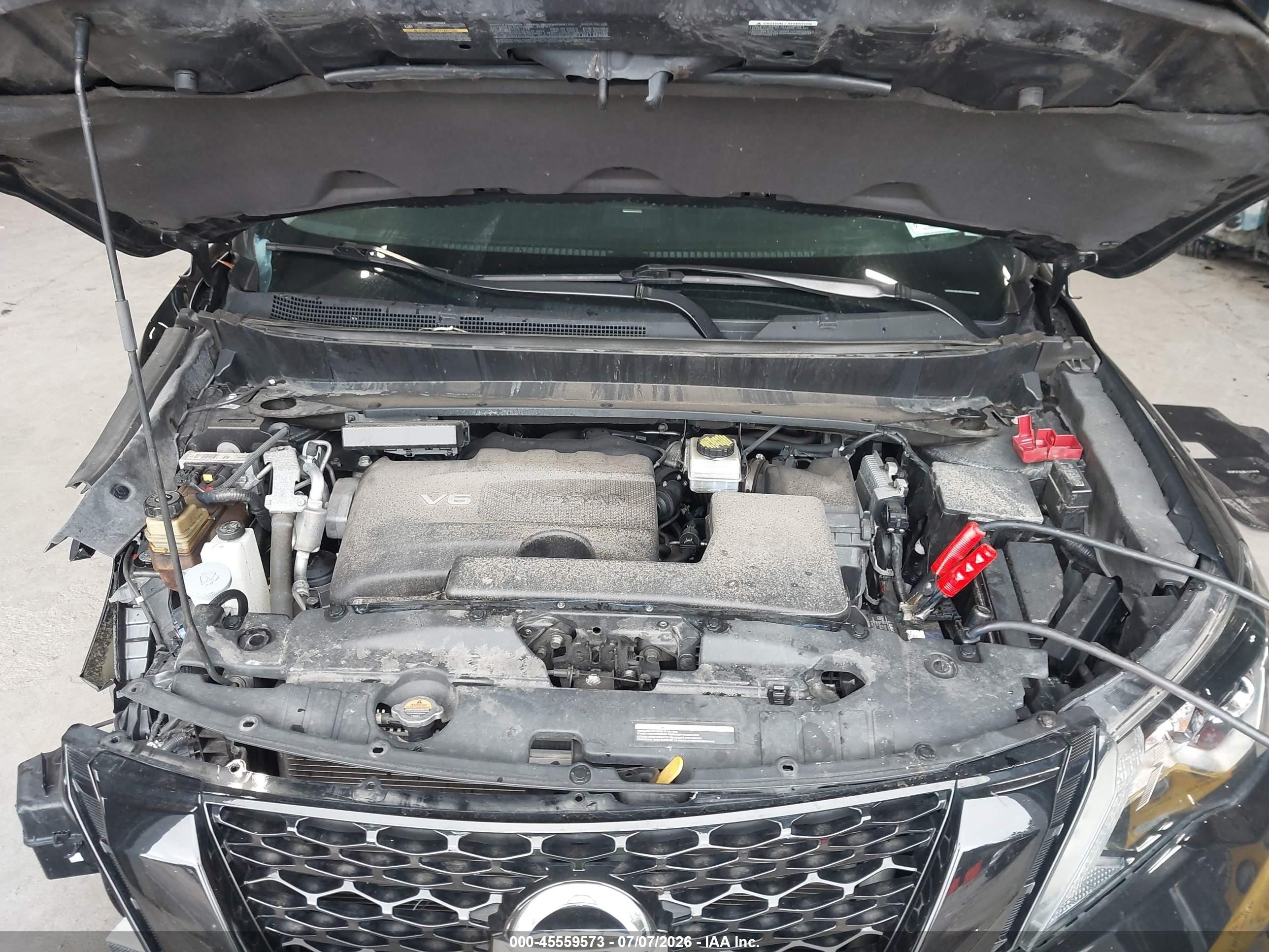 2019 Nissan Pathfinder Sl Black vin: 5N1DR2MM4KC636384