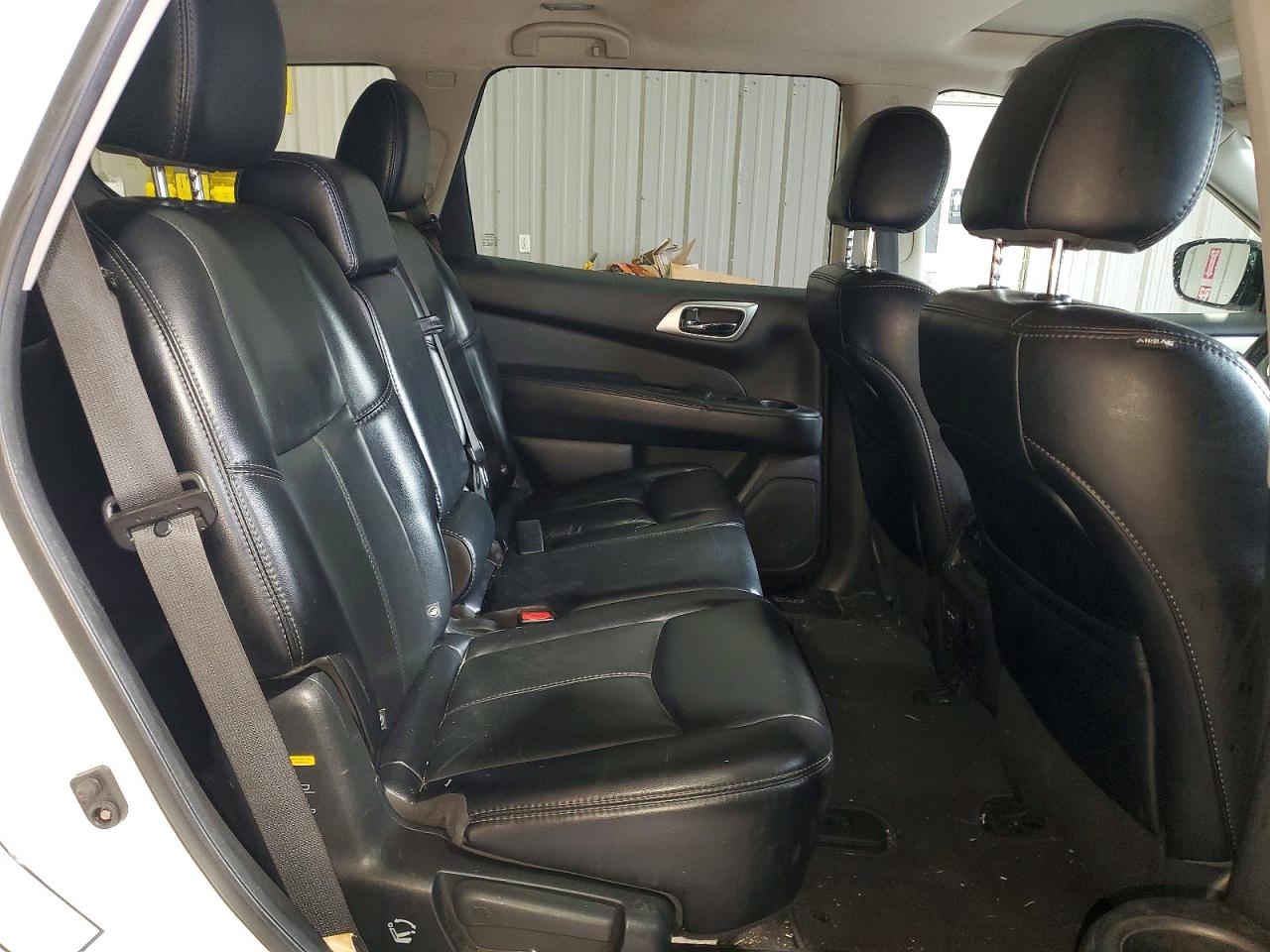 2017 Nissan Pathfinder Sl White vin: 5N1DR2MM6HC909639