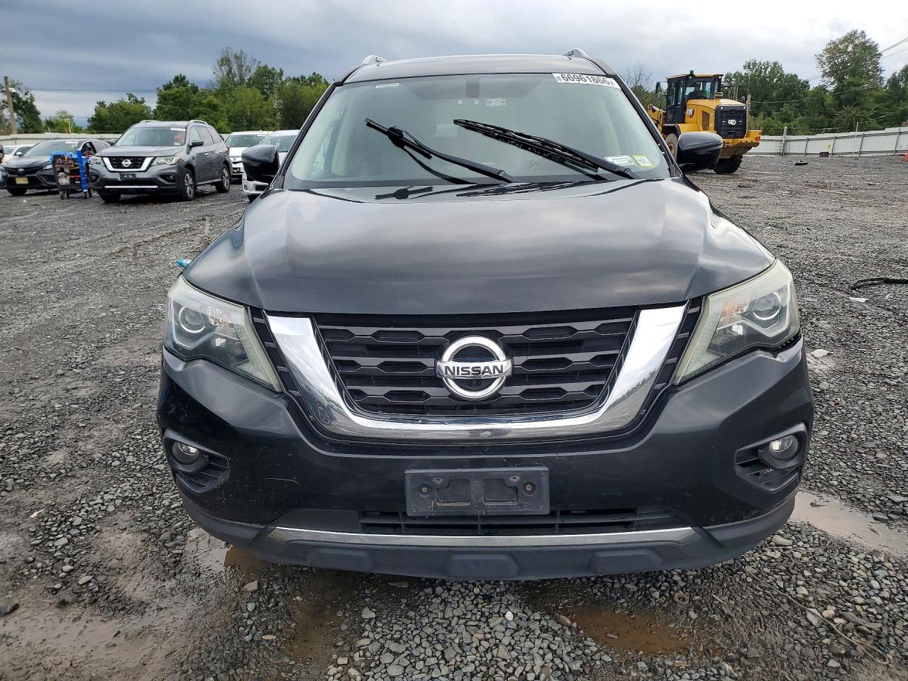 2017 Nissan Pathfinder Sl Black vin: 5N1DR2MM7HC658338