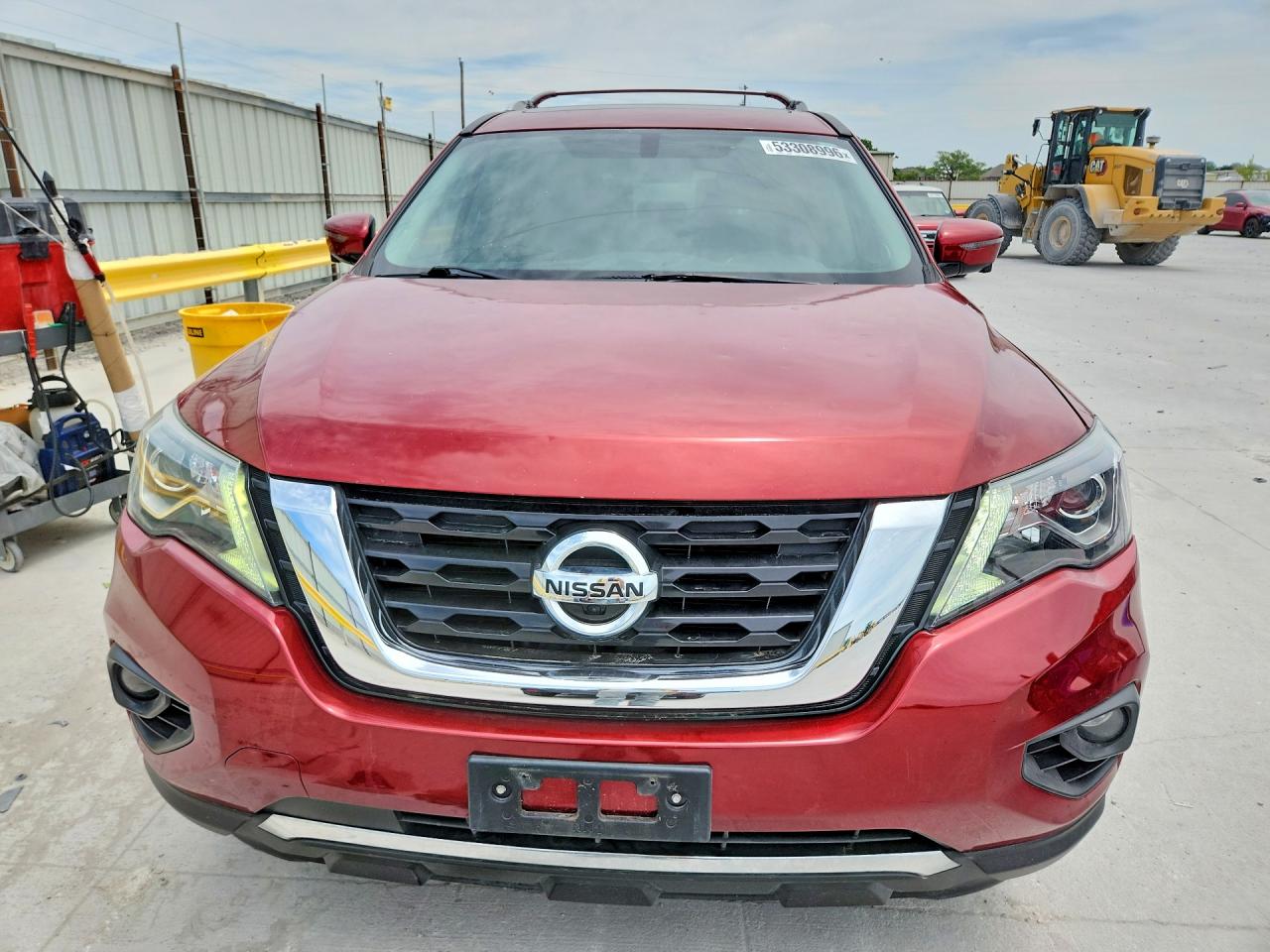 2017 Nissan Pathfinder S Red vin: 5N1DR2MM8HC695916