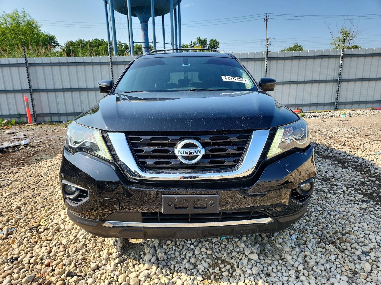 2018 Nissan Pathfinder Sl Black vin: 5N1DR2MM8JC652764