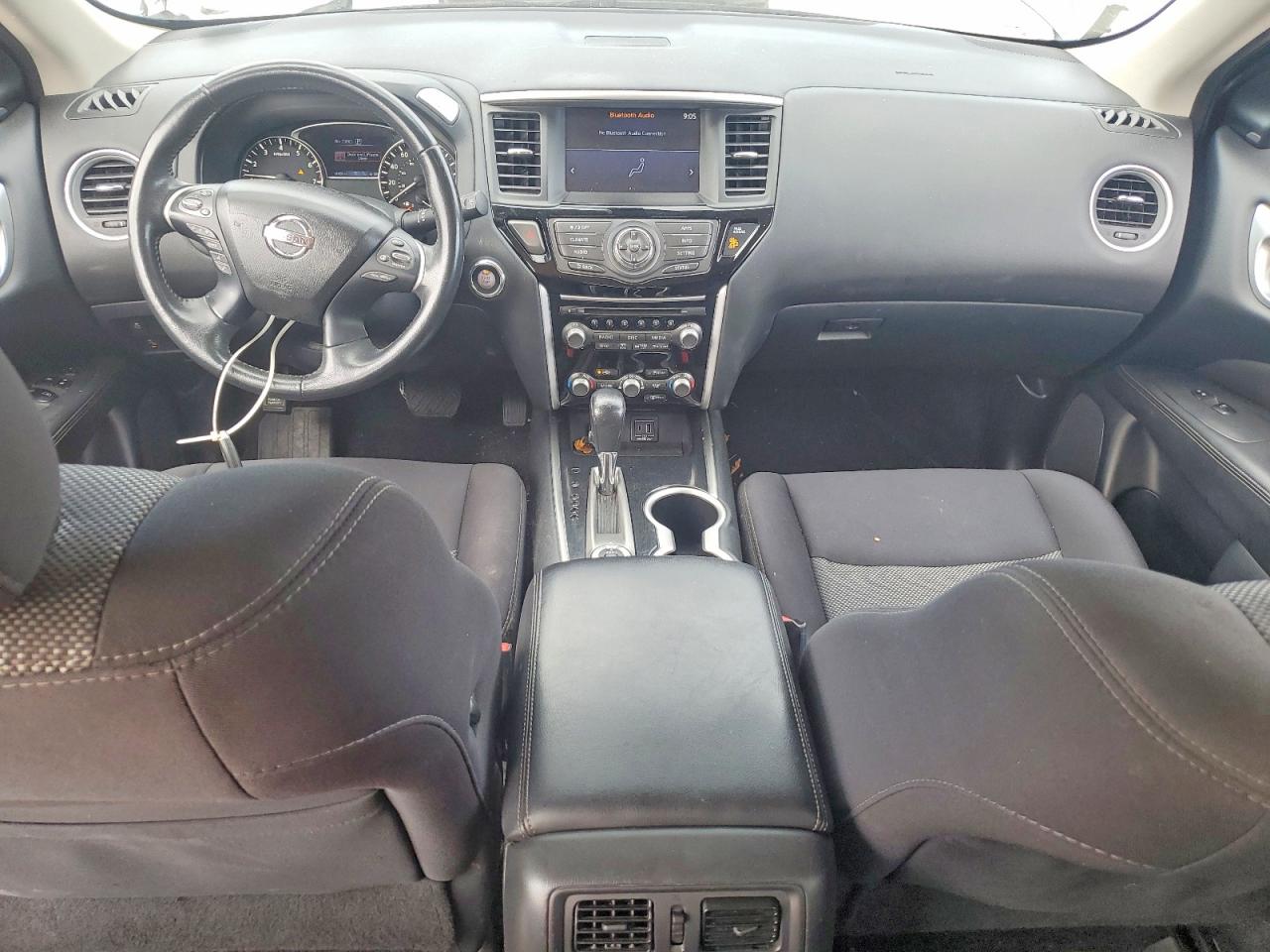 2019 Nissan Pathfinder Sv Gray vin: 5N1DR2MM8KC597850