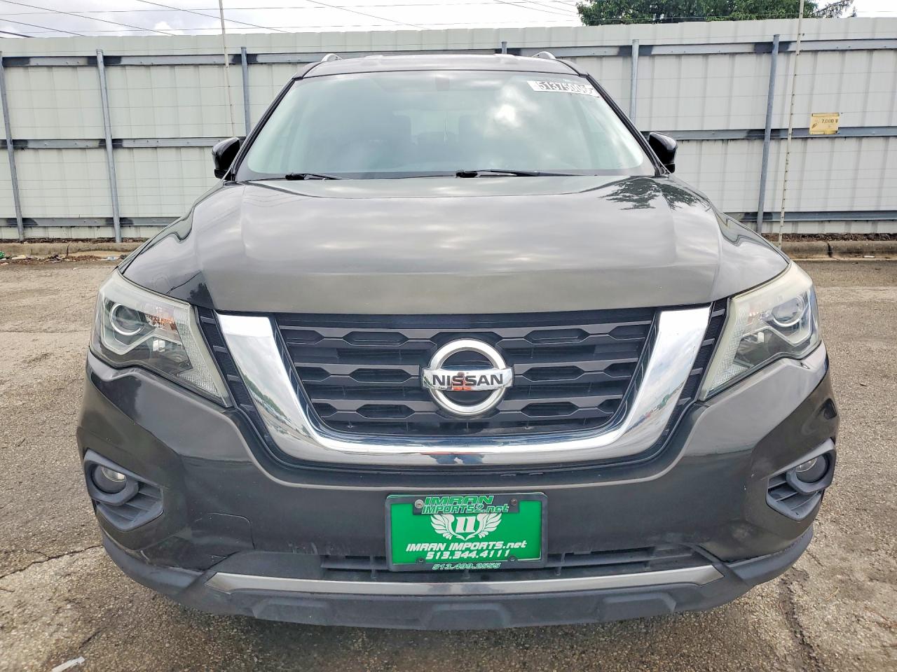 2017 Nissan Pathfinder Sv Gray vin: 5N1DR2MM9HC604779