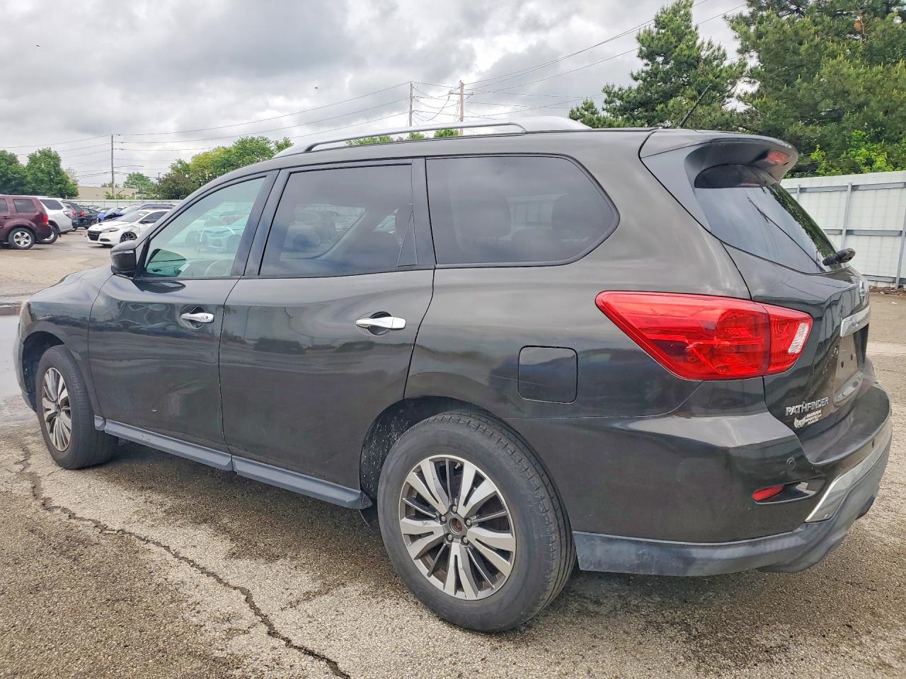 2017 Nissan Pathfinder Sv Gray vin: 5N1DR2MM9HC604779