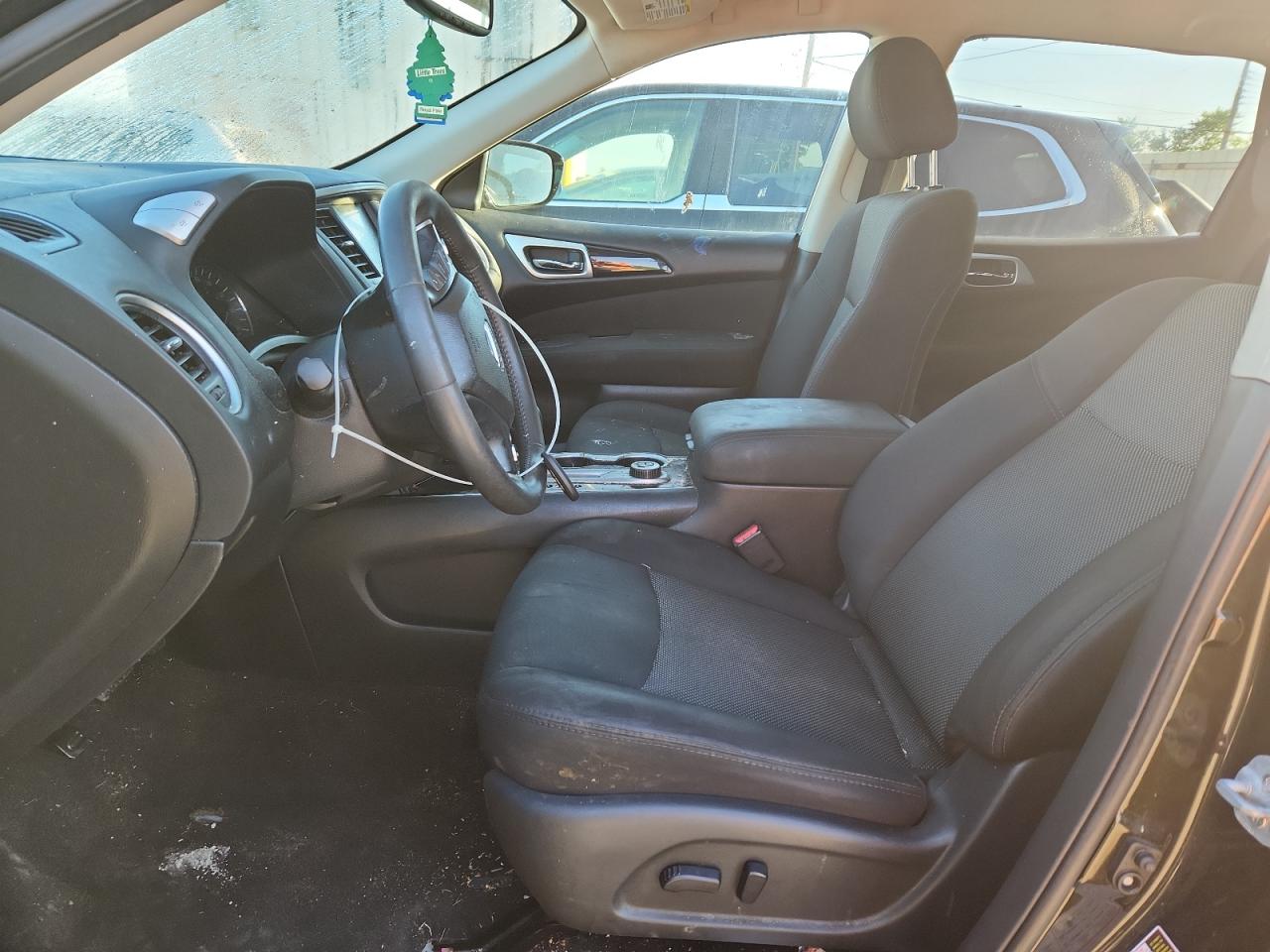 2017 Nissan Pathfinder Sv Gray vin: 5N1DR2MM9HC604779 Damage: Left Front Carpet, Stained, Permanent