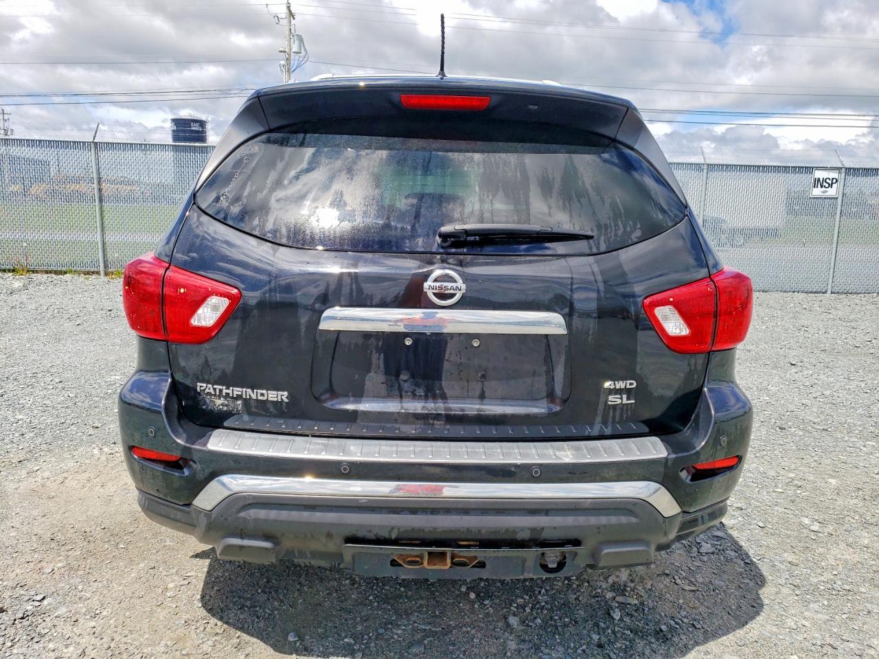 2018 Nissan Pathfinder S Черный vin: 5N1DR2MM9JC639151