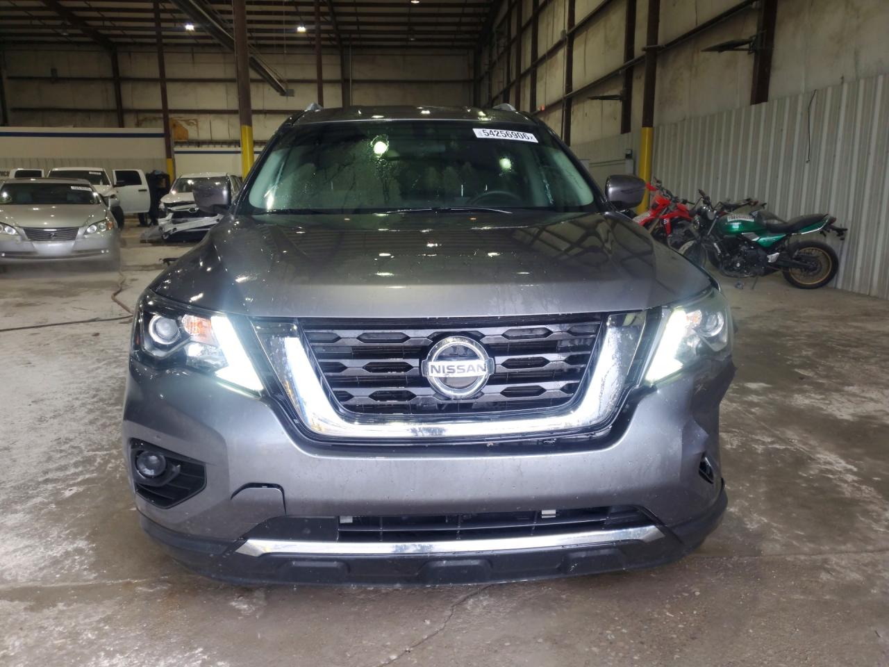 2019 Nissan Pathfinder S Gray vin: 5N1DR2MMXKC649124