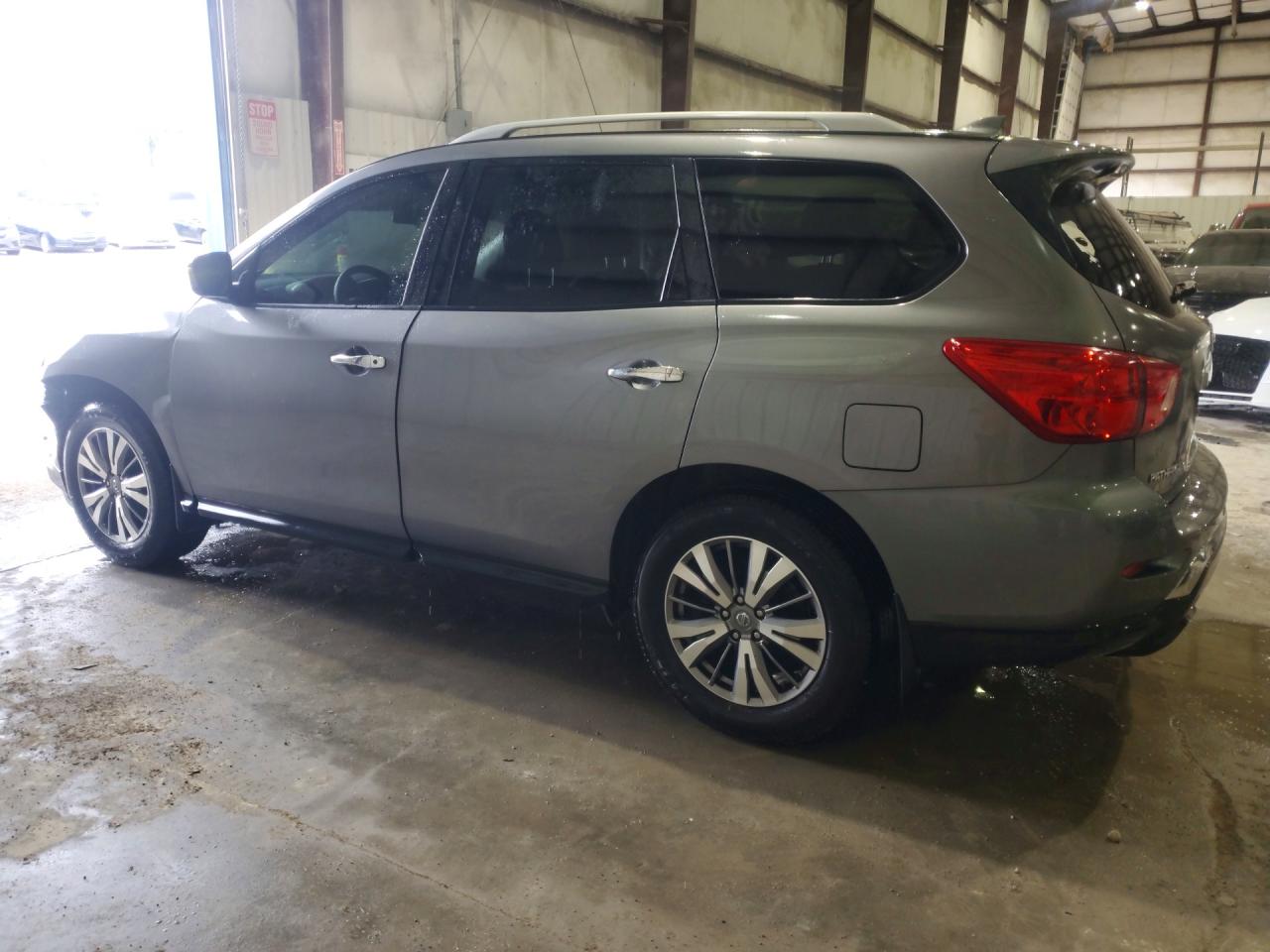 2019 Nissan Pathfinder S Gray vin: 5N1DR2MMXKC649124
